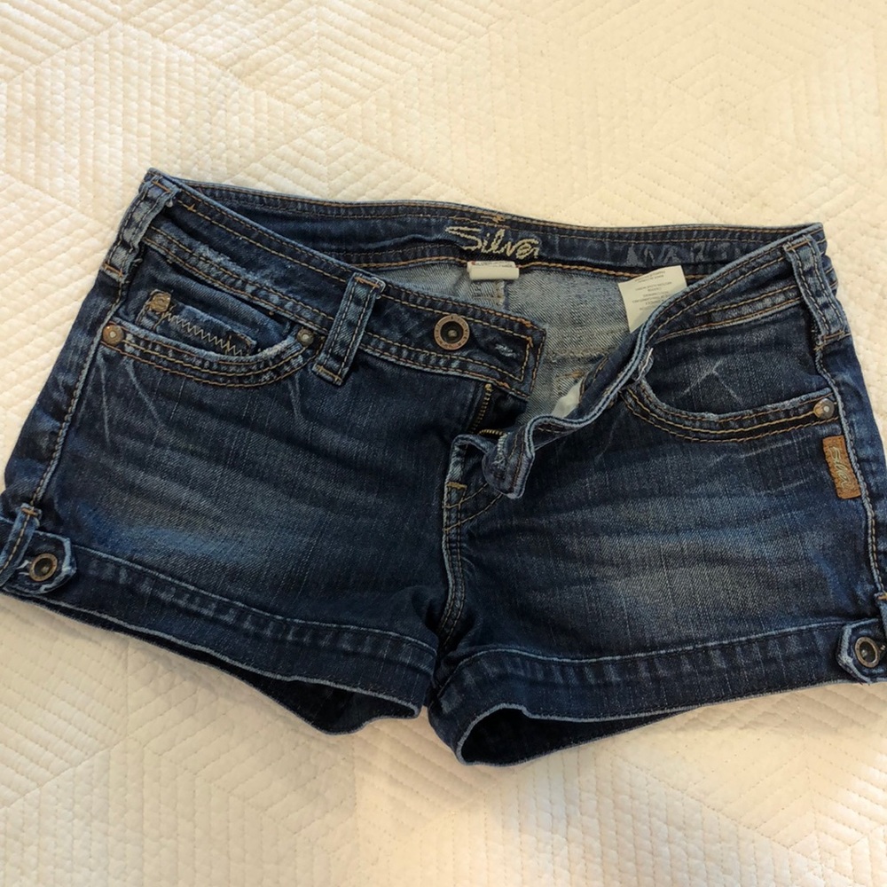 Silver shorts
